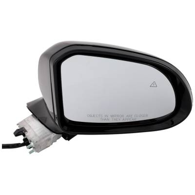 Rareelectrical - New Right Mirror Compatible With Hyundai Santa Fe 1.6L 2.5L 2021-2022 By Part Numbers Hy1321331 - Image 2