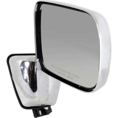 Rareelectrical - New Right Mirror Compatible With Dodge D150 W250 Ramcharger D100 D250 W100 D350 W150 W350 1988-1992 - Image 2