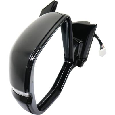 Rareelectrical - New Left Mirror Compatible With Honda Pilot 3.5L 2016-2016 By Part Numbers Ho1320290 76250Tg7a22zd - Image 2