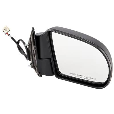 New Right Mirror Compatible With Chevrolet Gmc S10 Sonoma 2.2L 4.3L 1999-2003 By Part Numbers