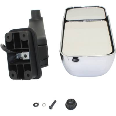 Rareelectrical - New Left Mirror Compatible With Gmc Chevrolet C4500 6.6L 8.1L 2003-2008 By Part Numbers Performance - Image 4