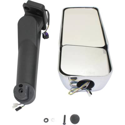 Rareelectrical - New Left Mirror Compatible With Gmc Chevrolet C4500 6.6L 8.1L 2003-2008 By Part Numbers Performance - Image 5