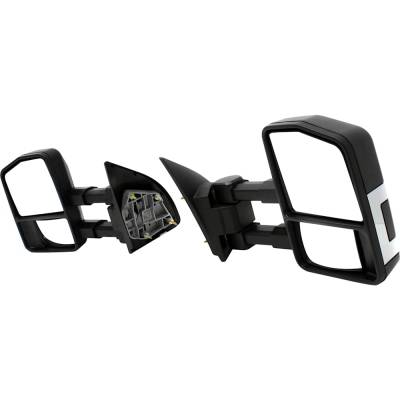 Rareelectrical - New Left Mirror Compatible With Ford F-250 Super Duty F-350 Super Duty F-450 Super Duty F-550 Super - Image 2