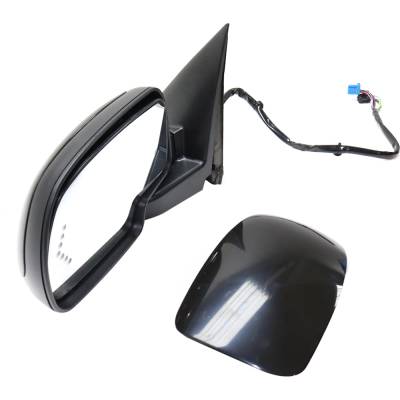 Rareelectrical - New Left Mirror Compatible With Chevrolet Gmc Cadillac 2003 2004 2005 2007 By Part Numbers Gm1320438 - Image 2