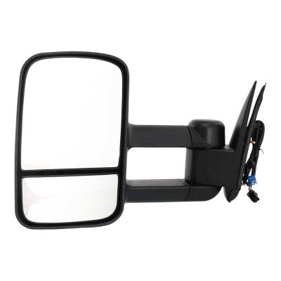 Rareelectrical - New Left Mirror Compatible With Gmc Chevrolet Cadillac 2003 2005 2007 By Part Numbers Gm1320410 - Image 1