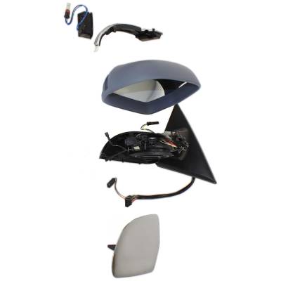 Rareelectrical - New Left Mirror Compatible With Audi S5 A5 Quattro 2.0L 3.2L 4.2L 2008-2010 By Part Numbers - Image 3