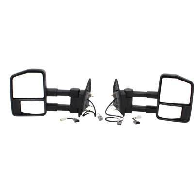 Rareelectrical - New Left Mirror Compatible With Ford F-250 Super Duty F-350 Super Duty F-450 Super Duty F-550 Super - Image 1