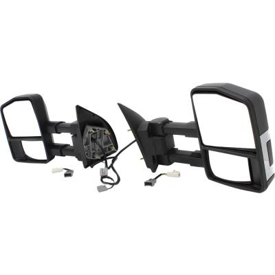 Rareelectrical - New Left Mirror Compatible With Ford F-250 Super Duty F-350 Super Duty F-450 Super Duty F-550 Super - Image 2