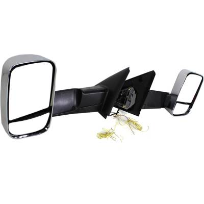 Rareelectrical - New Left Mirror Compatible With Dodge Ram 2500 Ram 3500 Ram 1500 2002-2008 By Part Numbers - Image 3