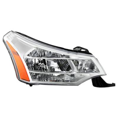 Rareelectrical - New Right Halogen Headlights Compatible With Ford Focus S Se Sedan 4 Door 2.0L 2008 2009 2010 2011 - Image 1