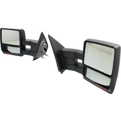 Rareelectrical - New Left Mirror Compatible With Ford Lincoln F-150 Mark 4.2L 4.6L 5.4L 2004 2006 By Part Numbers - Image 2
