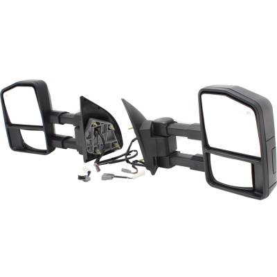 Rareelectrical - New Left Mirror Compatible With Ford F-250 Super Duty F-350 Super Duty F-450 Super Duty F-550 Super - Image 3