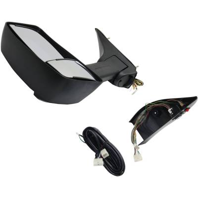 Rareelectrical - New Left Mirror Compatible With Ford E-150 E-250 E-350 Super Duty E-450 Super Duty 2008-2012 By Part - Image 2