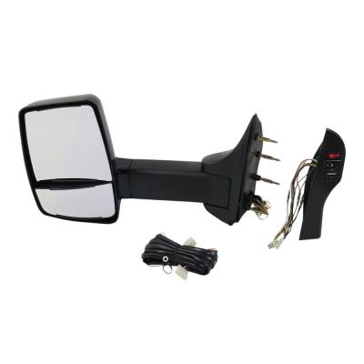 New Left Mirror Compatible With Ford E-150 E-250 E-350 Super Duty E-450 Super Duty 2008-2012 By Part