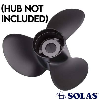 Rareelectrical - New Aluminum Propeller Compatible With Mercruiser Mercury By Part Number 9512-143-21 Diameter 14.3" - Image 2