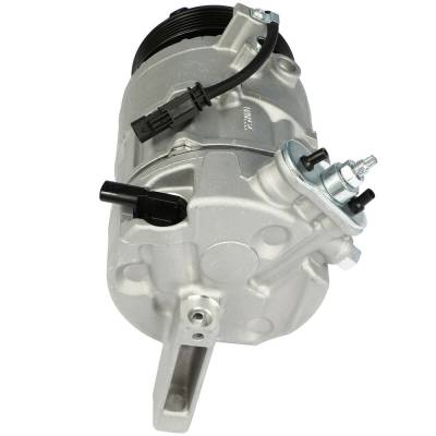Rareelectrical - New A/C Compressor Compatible With Chevrolet Traverse Enclave 2013 2014 2015 2016 2017 2018 2019 - Image 4