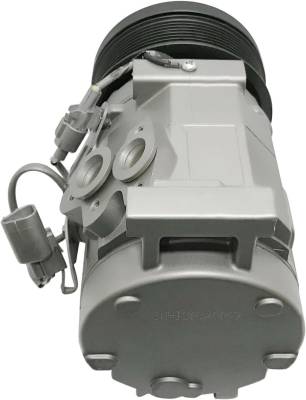Rareelectrical - New A/C Compressor Compatible With Toyota Tundra 2007 2008 2009 2010 2011 2012 2013 2014 2015 2016 - Image 2