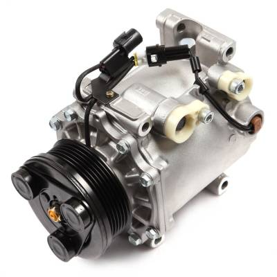 Rareelectrical - New A/C Compressor Compatible With Chrysler Mitsubishi Lancer 2002 2003 2004 2005 2006 2007 By Part - Image 1