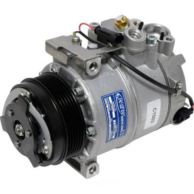 Rareelectrical - New A/C Compressor Compatible With Mercedes-Benz C Cl Clk S Sl Srd 2007 2008 2009 2010 2011 2012 - Image 1