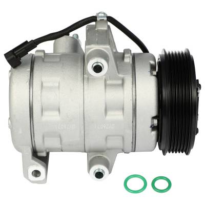 Rareelectrical - New A/C Compressor Compatible With Ford Transit Connect Focus 2008 2009 2010 2011 By Part Numbers - Image 1