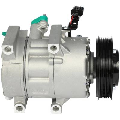 Rareelectrical - New A/C Compressor Compatible With Kia Hyundai Optima 2011 2012 2013 2014 By Part Numbers 20030 - Image 2