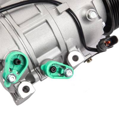 Rareelectrical - New A/C Compressor Compatible With Kia Hyundai Optima 2012 2013 2014 By Part Numbers 20110 - Image 7