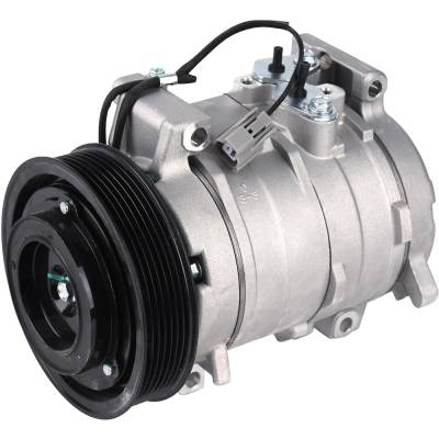 Rareelectrical - New A/C Compressor Compatible With Honda Accord 2003 2004 2005 2006 2007 By Part Numbers 20001 - Image 2