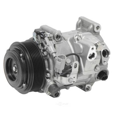 Rareelectrical - New A/C Compressor Compatible With Bmw 5-Series 6-Series 7-Series 2003 2004 2005 2006 2007 2008 2009 - Image 1
