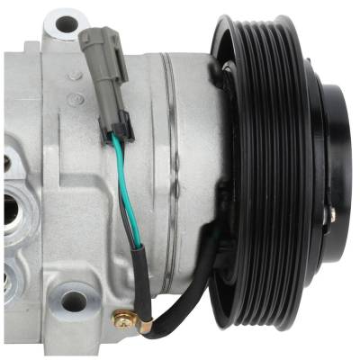 Rareelectrical - New A/C Compressor Compatible With Chevrolet Gmc Colorado 2004 2005 2006 2007 2008 2009 2010 2011 - Image 4