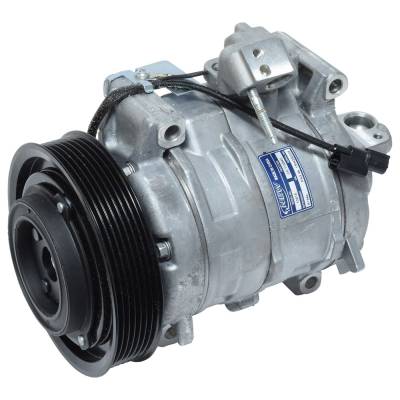 Rareelectrical - New A/C Compressor Compatible With Honda Accord 2008 2009 2010 2011 2012 By Part Numbers 20068 - Image 1