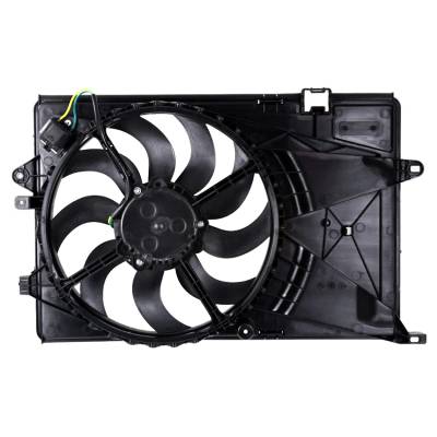 Rareelectrical - New Engine Cooling Fan Compatible With Chevrolet Sonic 2012-2014 By Part Number 95080113 95080114 - Image 2