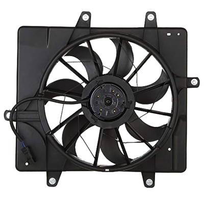 Rareelectrical - New Cooling Fan Compatible With Chrysler Pt Limited Touring Cruiser 2.4L 2001-2002 By Part Numbers - Image 2