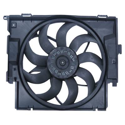 Rareelectrical - New Dual Radiator And Condenser Fan Assembly Compatible With Bmw 328I 2012-2016 Bm3115123 - Image 2