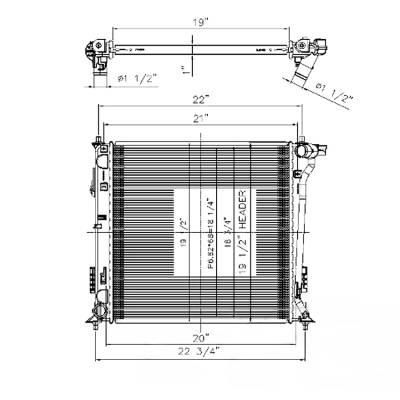 Rareelectrical - New Radiator Assembly Compatible With Hyundai Tucson 1.6L 2016-2017 25310-D3200 25310D3200 Hy3010211 - Image 7