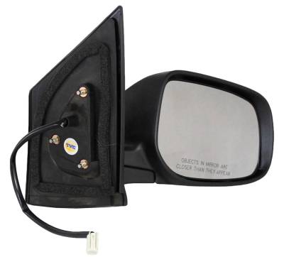Rareelectrical - New Rh Door Mirror Compatible With Toyota 07-09 Yaris Sedan Power W/O Heat Ty92er To1321231 Ty92er - Image 3