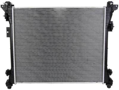 Rareelectrical - New Radiator Assembly Compatible With Chrysler 08-09 Town & Country 4.0L V6 3952Cc 241 Cid 4677755Aa - Image 3