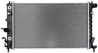 Rareelectrical - New Radiator Assembly Compatible With Saturn 00-04 L100 L200 L300-1 Ls1 Lw1 Lw200 Sedan Wagon 2058 - Image 2