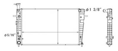 Rareelectrical - New Radiator Assembly Compatible With Hyundai 07-09 Tucson 2.0L 1975Cc Manual Ac Ki3010142 3188 - Image 4