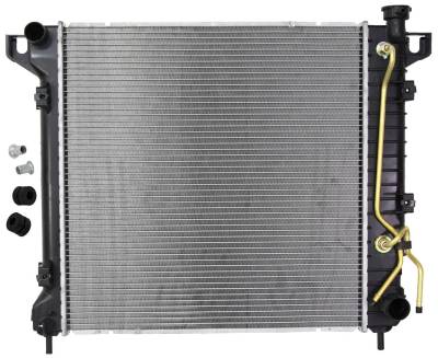 Rareelectrical - New Radiator Assembly Compatible With Dodge 3.9L 5.2L 5.9L V6 V8 3906Cc 521Cc 239 318 360 Cid - Image 2