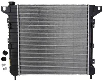 Rareelectrical - New Radiator Assembly Compatible With Dodge 3.9L 5.2L 5.9L V6 V8 3906Cc 521Cc 239 318 360 Cid - Image 4