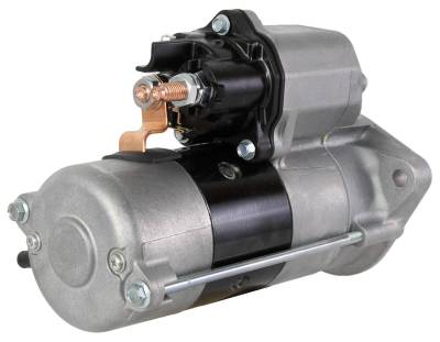 Rareelectrical - New Starter Motor Compatible With Capacity Of Texas Tj5000 Cummins 6.7L Isb 428000-5121 90032414, - Image 3