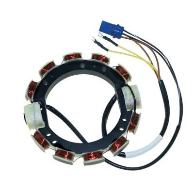 New 9 Amp Stator Coil Compatible With Johnson/Evinrude 6 Cyl 3.500 Bore Cross Flow 150 Hp 1989-1991