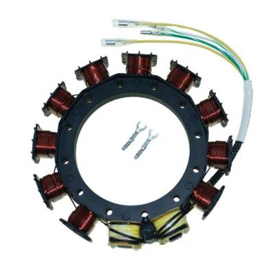 New Stator Compatible With Chrysler/Force Mariner Mercury 3 Cyl 4 Stroke 40 Hp 3 Cyl 2.955 Bore