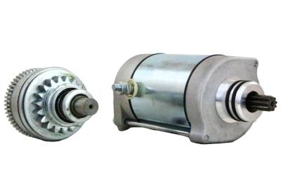 Rareelectrical - New Starter Compatible With And Drive Polaris Utility Vehicle Ranger 4X4 6X6 Rzr 21163-1086 - Image 2