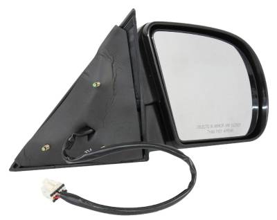 Rareelectrical - New Rh Door Mirror Compatible With Chevy 99-05 Blazer 99-04 S10 02-05 Trailblazer W/ Heat Power - Image 2
