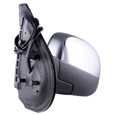 Rareelectrical - New Lh Door Mirror Compatible With Chevy 07-10 Suburban 1500 2500 Off Road Power W/ Heat Chrome - Image 5
