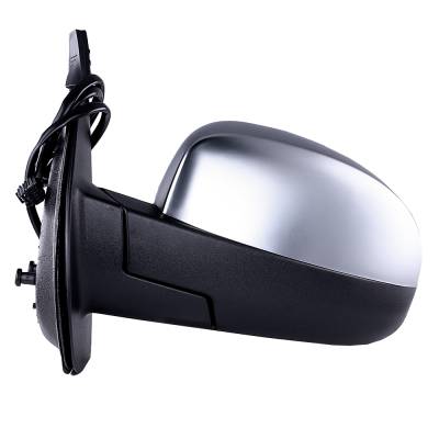 Rareelectrical - New Lh Door Mirror Compatible With Chevy 07-10 Suburban 1500 2500 Off Road Power W/ Heat Chrome - Image 6