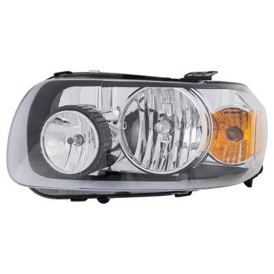 New Left Halogen Headlight Compatible With Ford Escape Xls Xlt Sport Utility 4 Door 2.3L 3.0L 2005