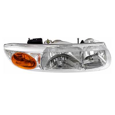 New Right Halogen Headlight Compatible With Saturn Sl2 Base Sedan 1.9L 2000 2001 2002 By Part Number