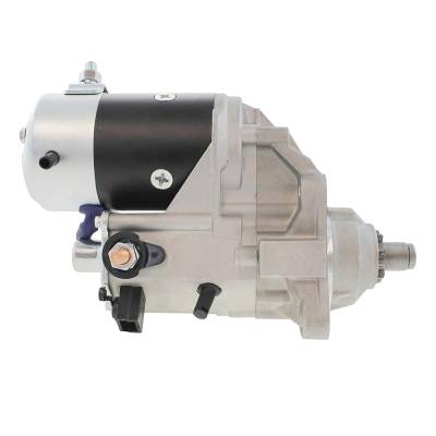 Rareelectrical - New Starter Motor Compatible With Cummins Industrial Engine 228000-8852 3957595 10Teeth 24V Cw - Image 2